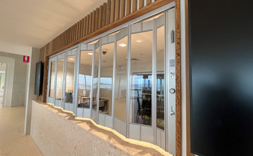 Commercial Folding Doors preserve stunning panoramic views