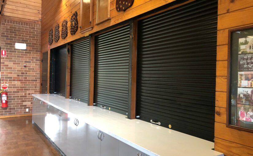 Quality Roller Shutters for canteens,serveries,counter tops,reception desks,bar counters