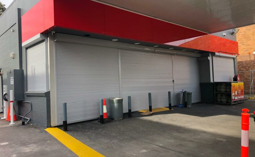 Roller Shutters Secure newly opened Budget Petrol station