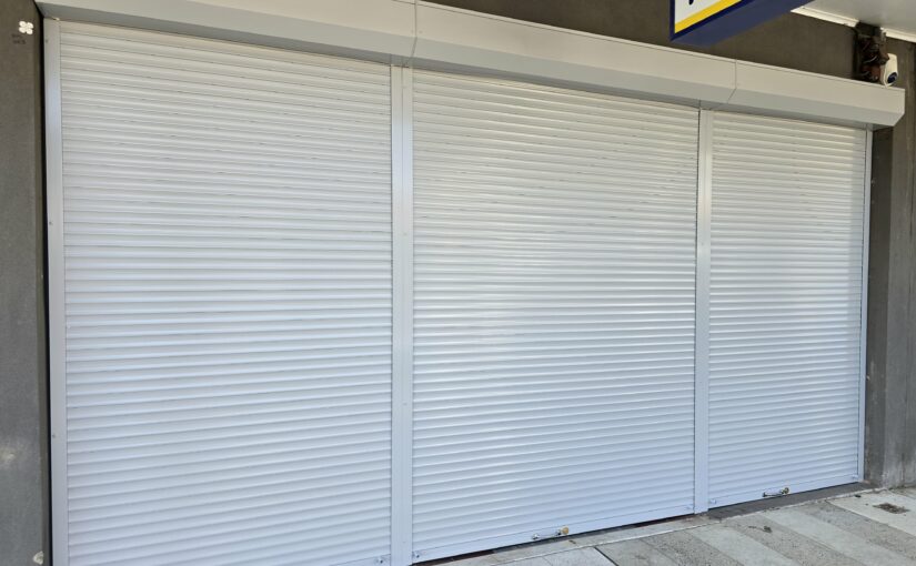 Secure your premises with heavy grade roller shutters