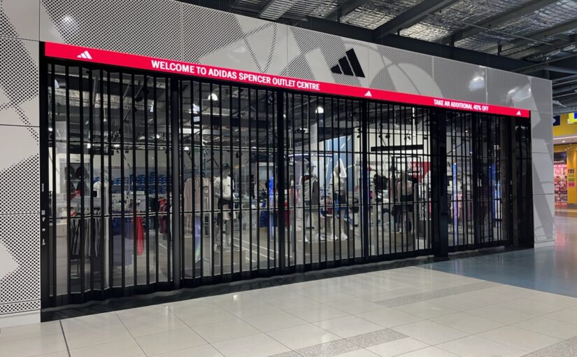 Eye Catching Folding Doors for leading global sports retailer